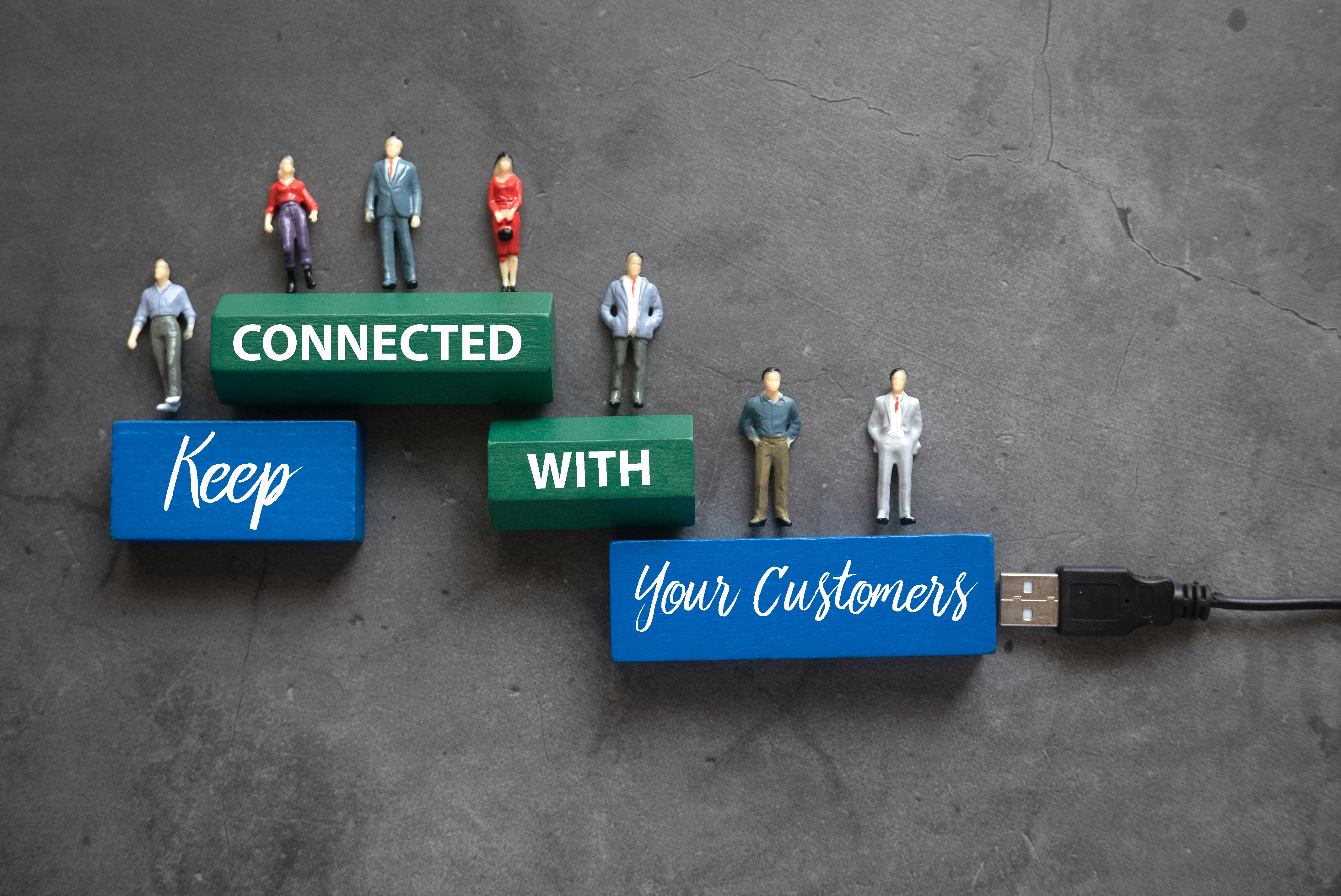 keep connected with your customers - nezasa - email marketing