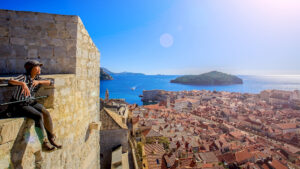 View of Dubrovnik, Croatia