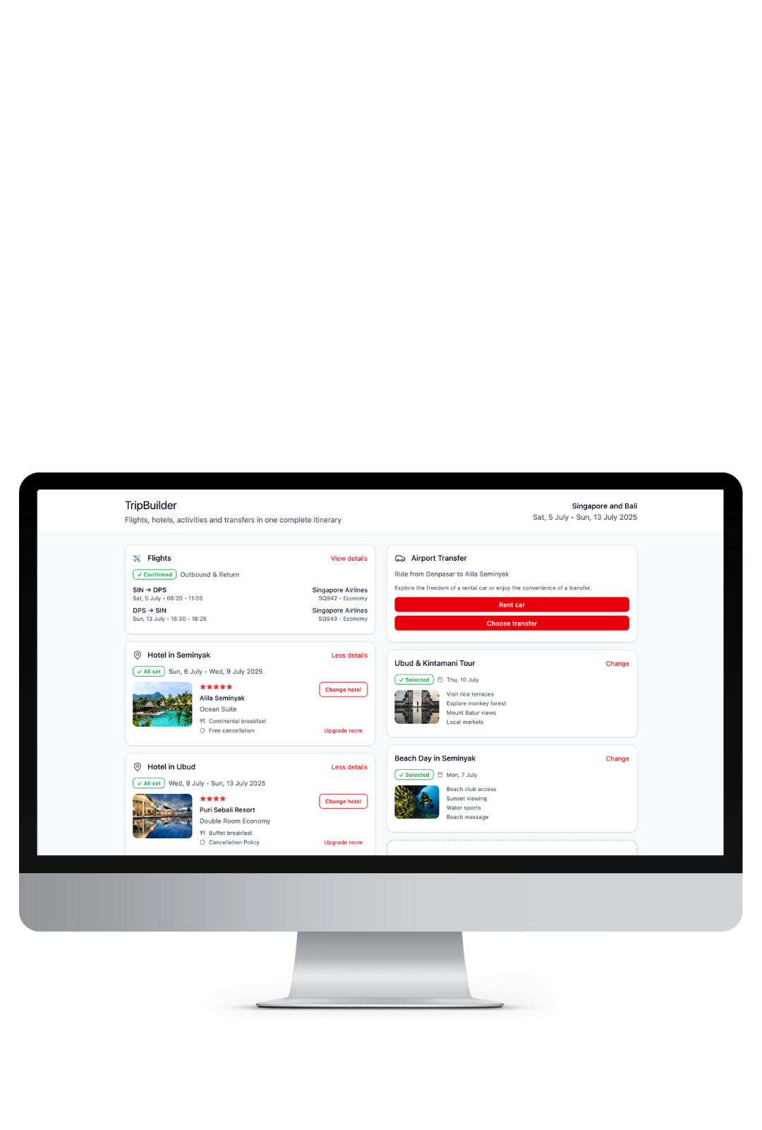 book engines from nezasa tripbuilder