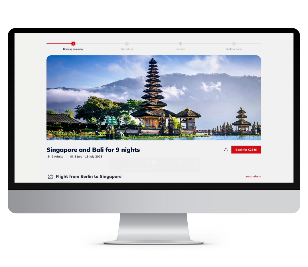 B2B and B2C travel itinerary planner