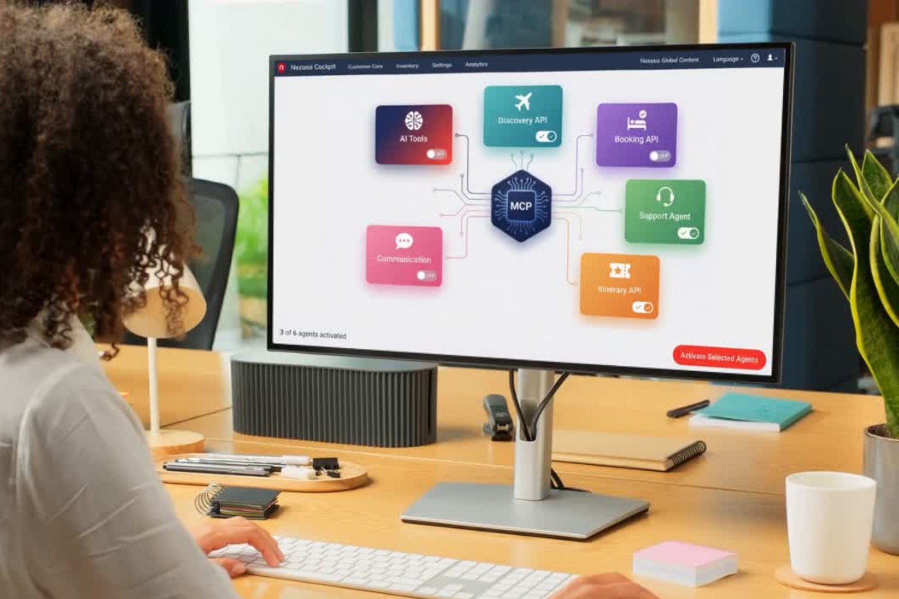 nezasa tripbuilder mcp for agentic ai
