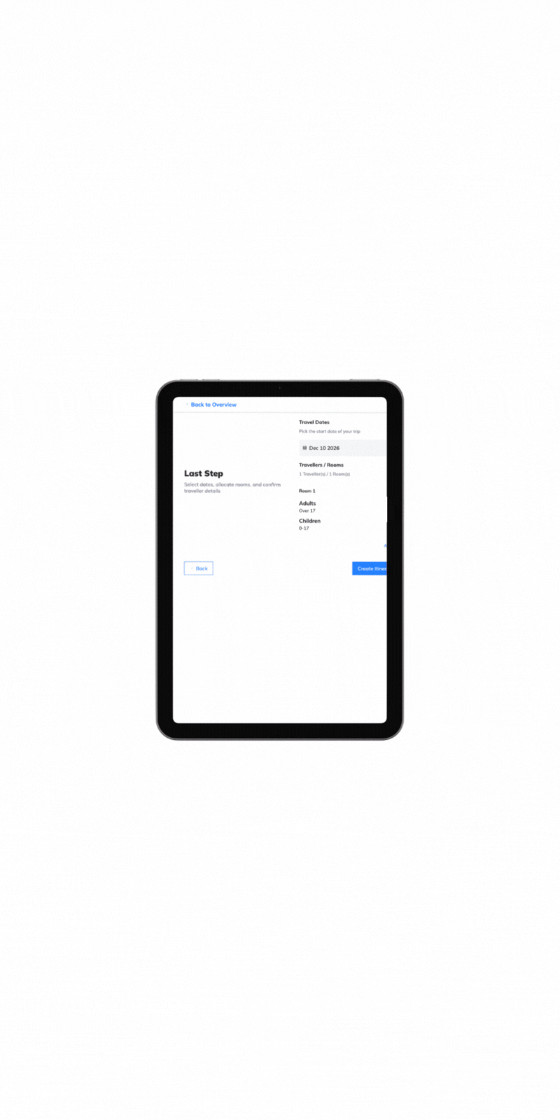 planner copilot matches and creates a ready to book itinerary